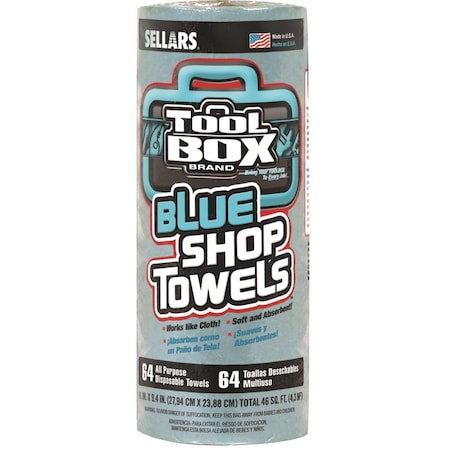Sellars SELLARS ToolBox&REG Blue Shop Towels 54400